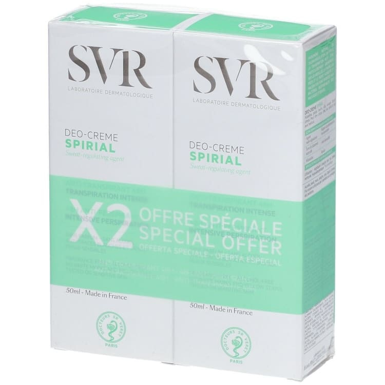 SVR Spirial deo-krema duopak 2x50ml